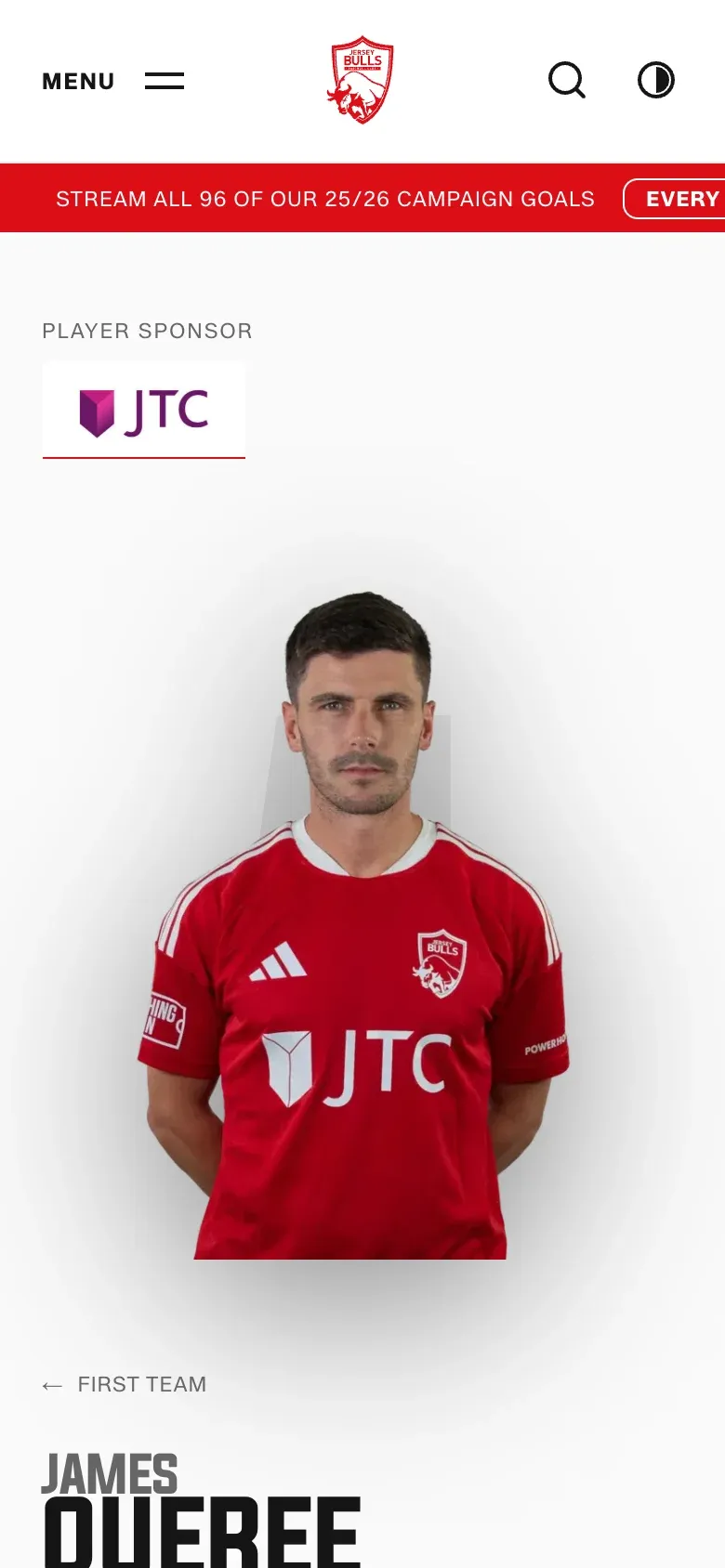 James Queree · player profile